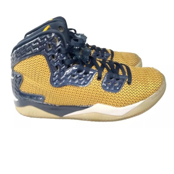 Jordan Spike Forty Sneakers Men\'s Size 11.5 Shoes Gold Leaf White Navy main image 7